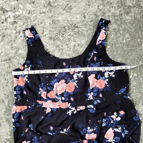 Torrid Black Floral Georgette Maxi Dress Size 2x - Picture 2 of 5